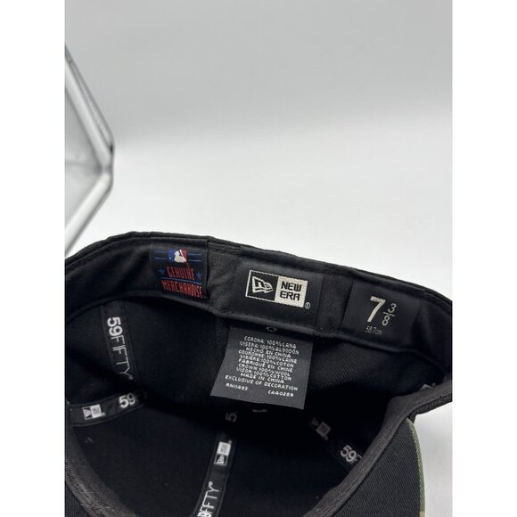 New Era 59Fifty Boston Red Sox Dog Tag Camo Fitted Cap Hat MLB Size 7 3/8 - Picture 9 of 9